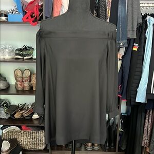 Black Off-Shoulder Blouse